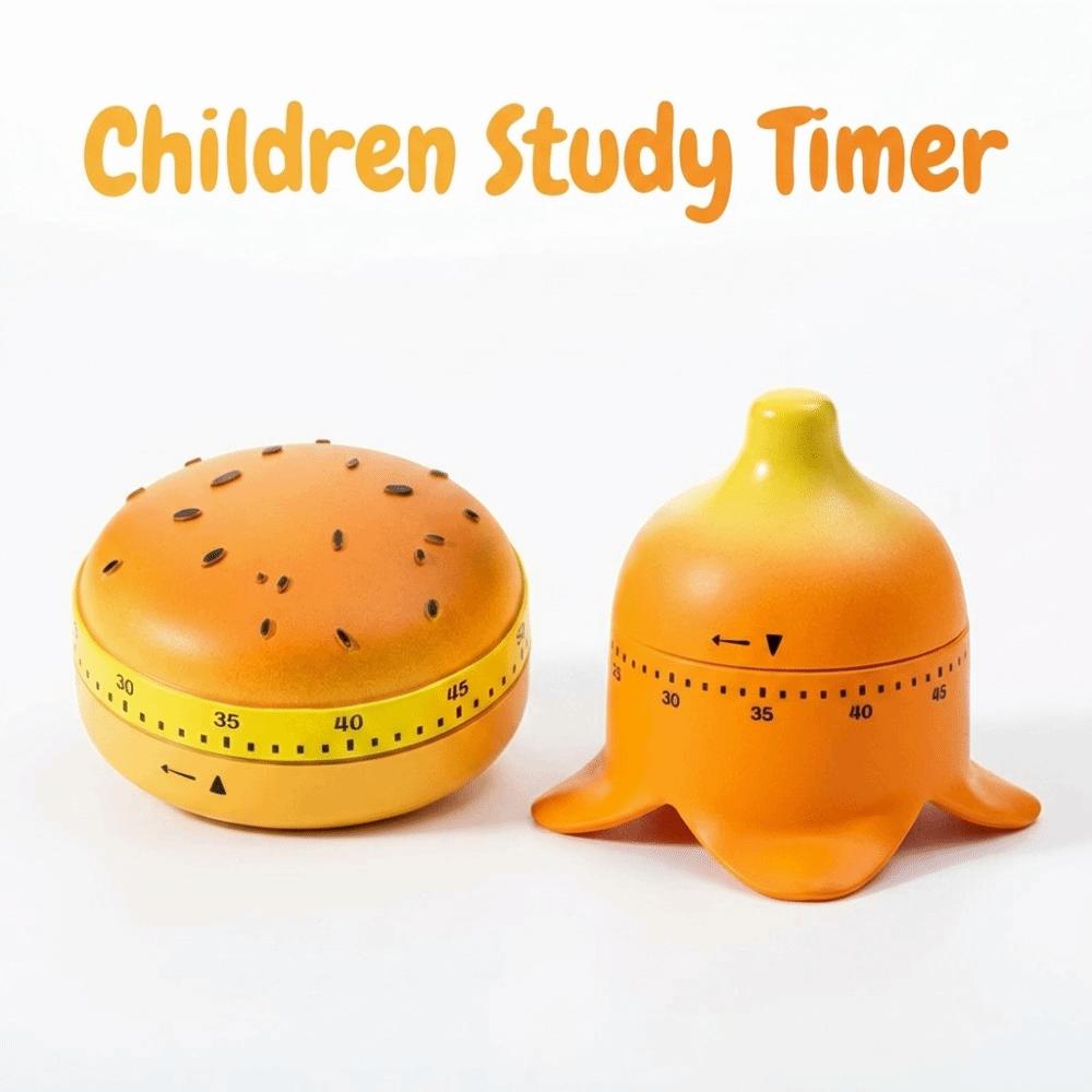 60 Minutes Countdown Alarm Clock Cartoon Mechanical Timer Children Study Timer Kids/Adult