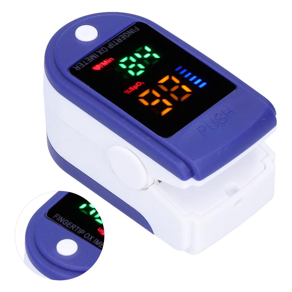 Светодиодный оксиметр, напальчниковый пульсоксиметр с многофункциональным, простым в установке, прочным для кислорода в крови