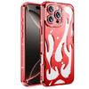 Кейс для отвода тепла Flame Hollow для Apple 16promax Чехол для телефона для iPhone 15 Стразы 14 Противоударный защитный чехол