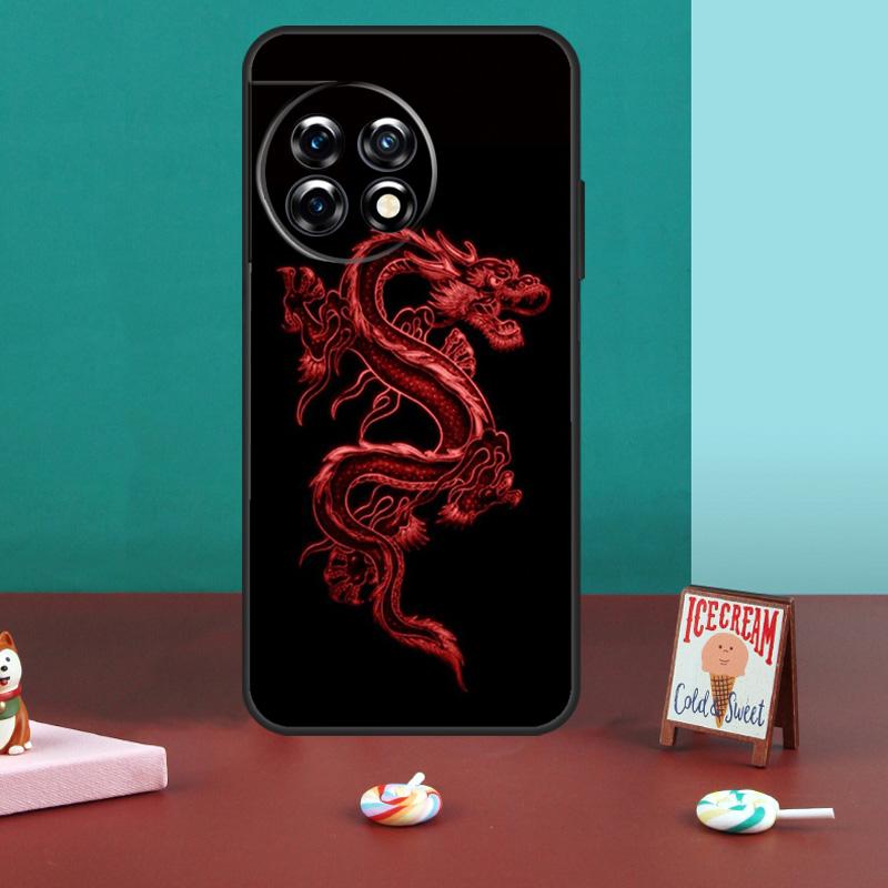 Asian Chinese Dragon Case For OnePlus 15 13 12 11 13R 13T 12R 10R 8T 10T Nord CE 4 3 2 Lite N20 N30 Nord 5 Cover