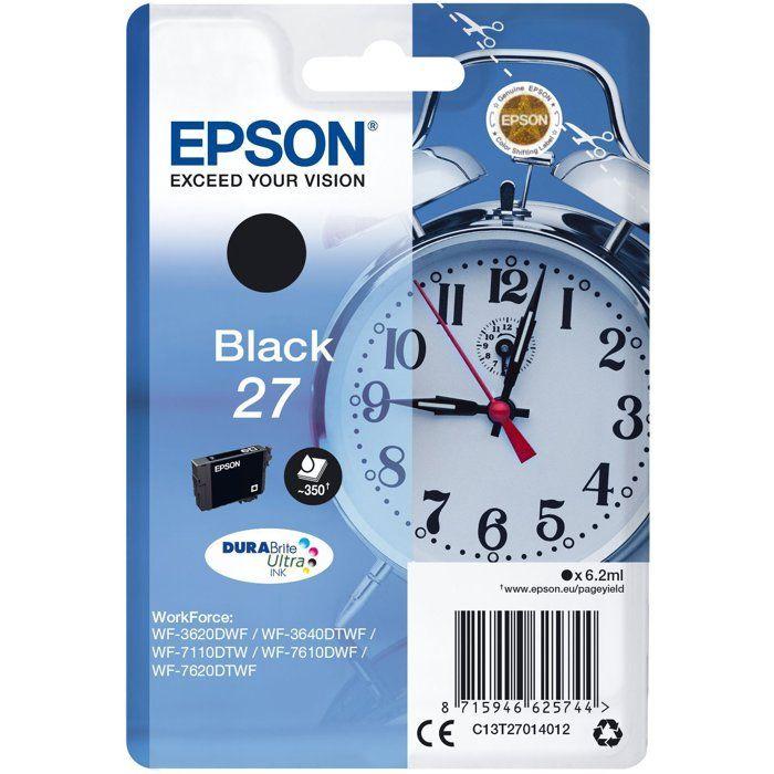 EPSON Cartouche d'encre T2701 Noir - Réveil (C13T27014012)