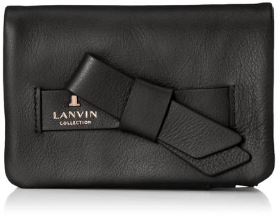 Кошелек двойного сложения La Periperse черный [коллекция Lanvin] 65-6611 женский