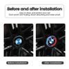 56mm Car Badge Wheel Center Cover Stickers Hub Caps Decal For BMW M M3 M5 M6 X3 E46 E90 E39 F10 F20 F30 G20 E60 E36 accessories