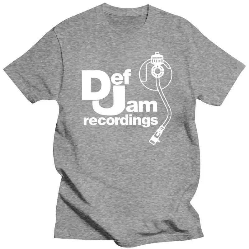 Unisexs DEF JAM Recordings Classic Rap Hip Hop Print TShirt Unisexs Clothing and Womens Clothing  Summer New Graphic T Shirts