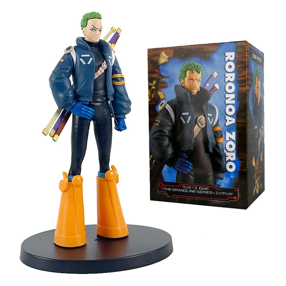 17cm Action Figures Of One Piece Characters Luffy, Zoro, Chopper, And Nami From Wanno Toys Desktop Collection Pvc Model