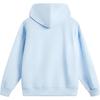 Li Ning Bad Five Letter Loose Hooded Pullover Long Sleeve Sweatshirt Men sweatshirt Sky-Blue AWDU263-5