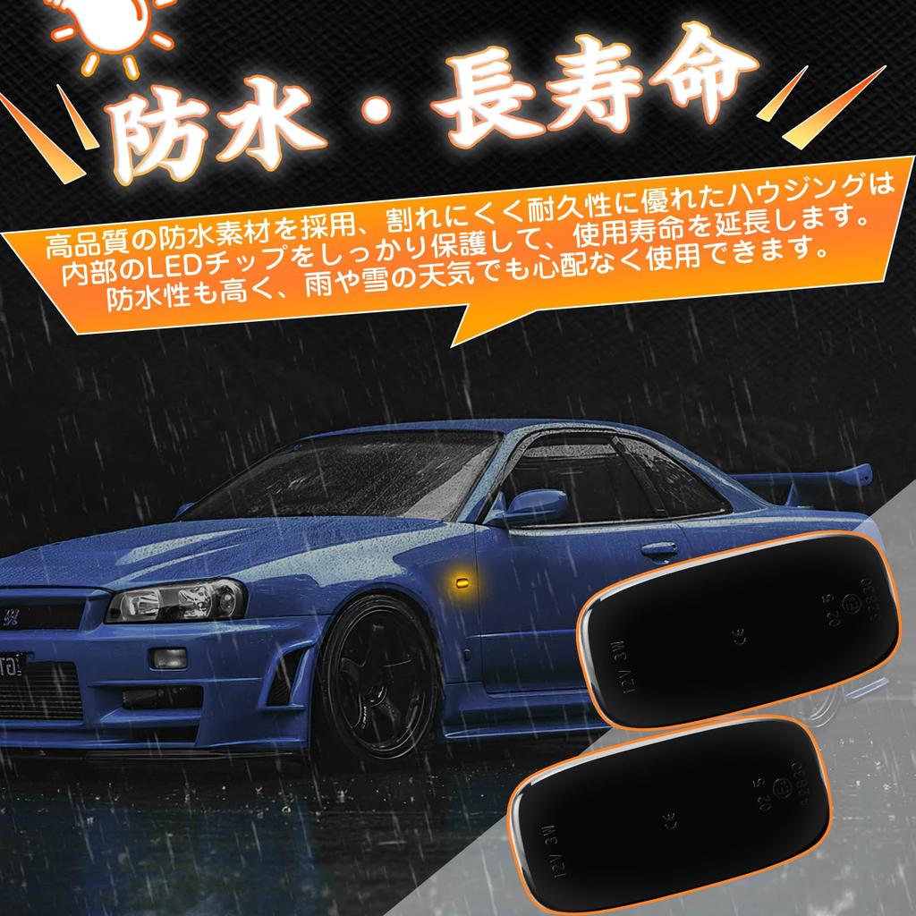 Светодиодные боковые габаритные огни GemPro bnr34 для Nissan Skyline Silvia Serena Stagea Sunny Stagea M35 Stage AM Primera P12 Bluebird Sylphy G10 Primera Camino