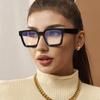 Anti-Blue Light Glasses Vintage Square Eyewear Women Man Daily Travel Eyeglasses Blue Light Blocking Man Lady Computer Eyeglas