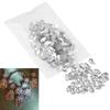 200 шт.   Bd Акриловая смола Капельные Швейные Стразы Пуговицы 7x12 мм Декор для Обуви менее чемbr(  Цветной )