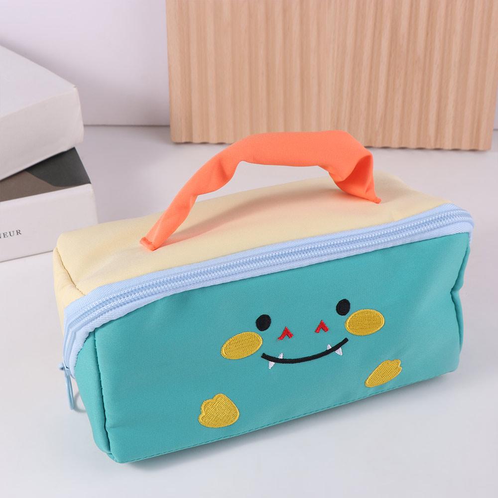 Duck Rabbit Dinosaur Korean Pencil Bag Large Capacity Stationery Storage Bag  Office Supplies