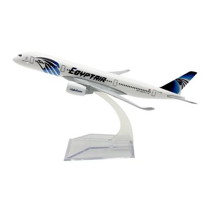 16 см Модель самолета Air Egypt A350 Airways 350 Airways Металлический сплав Игрушки самолеты Модель самолета Литье под давлением Самолет Подарок для мальчиков
