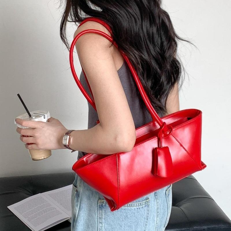 Portable Tote Bag Women's New Large-capacity Shoulder Bag Fashionable Versatile Commuter Bag Women's High Sense