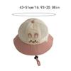 Cute Breathable Kids Sun Hat Quick-dry Mesh Cartoon Bucket Cap Rabbit Summer Children Fisherman Hat Travel