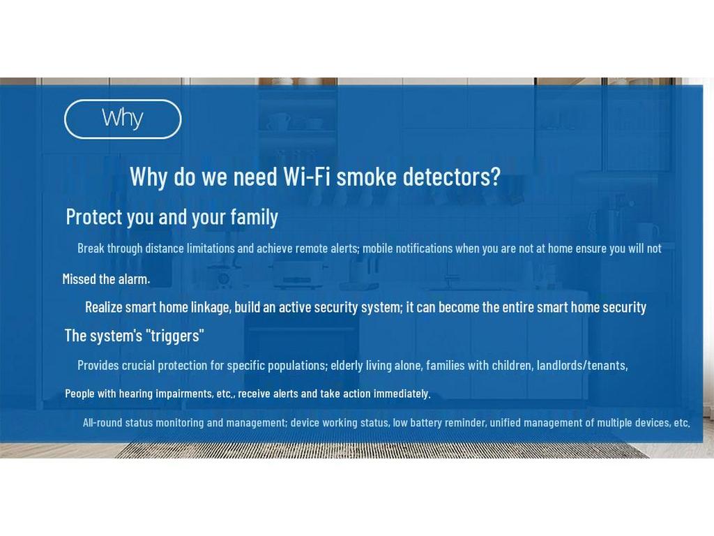 Tuya Wi-Fi Smart Smoke & Fire Detector