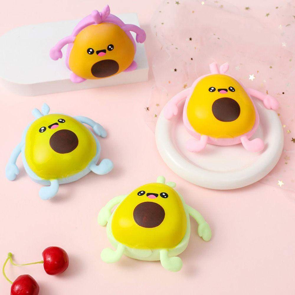 TPR Avocados Squeeze Toys Kneading Fruit Sensory Ball Birthday Kids Gift