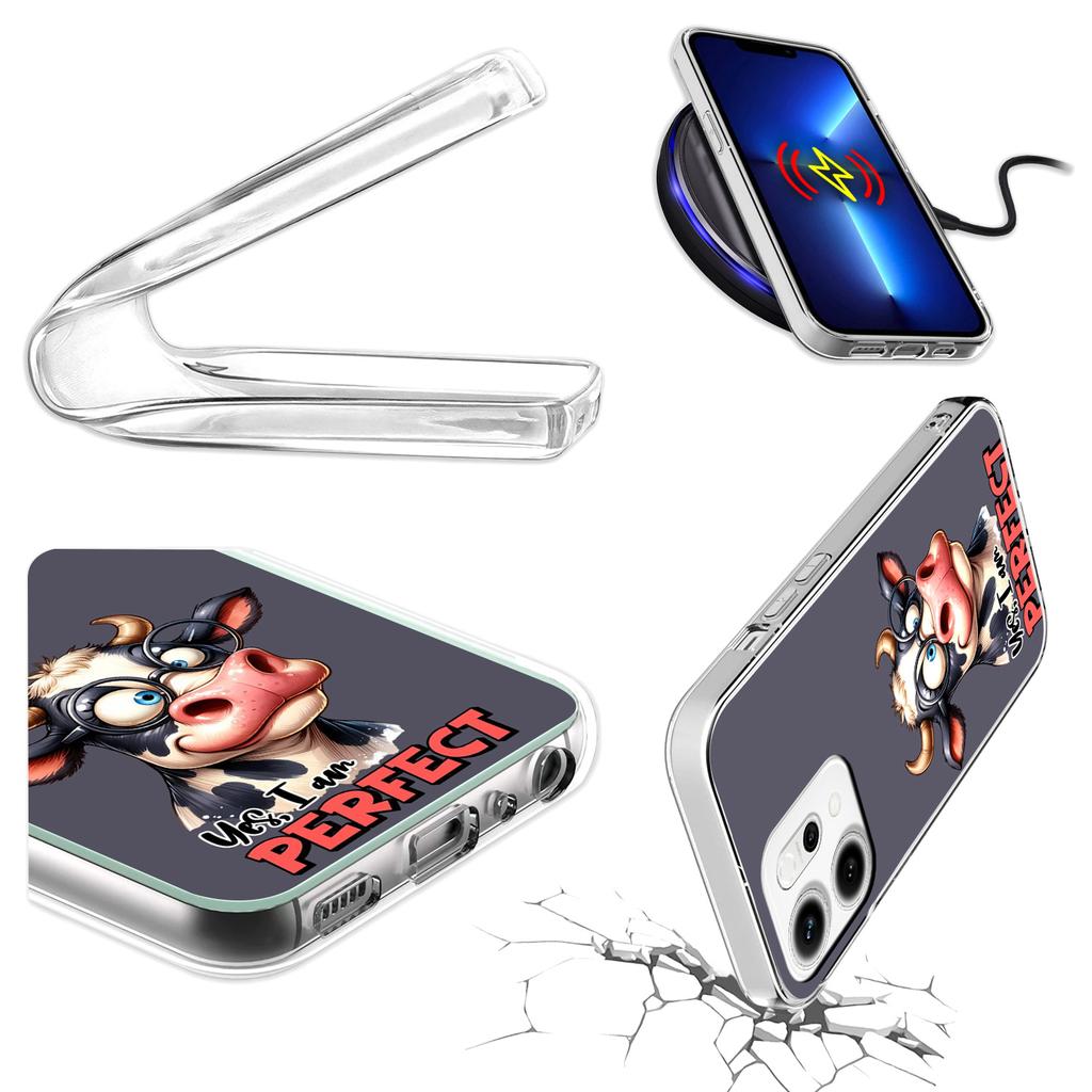 Etui Do Oppo Reno 14F / 14 Fs 5G Obudowa Foto Case Plecki Słonik + Szkło
