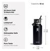 Stainless Steel Bottle Wide Mouth Flex Straw Wide Mouth Flex Straw 32oz 946ml Aloe Insulated Water Bottle Japanese (Authentic Product)