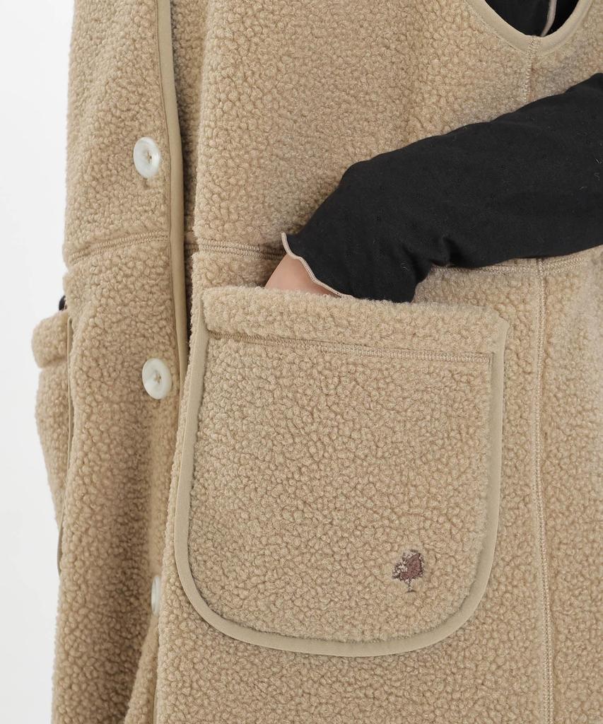 Джемпер из флиса пудель Narue, свободный размер, женская юбка, бежевый,