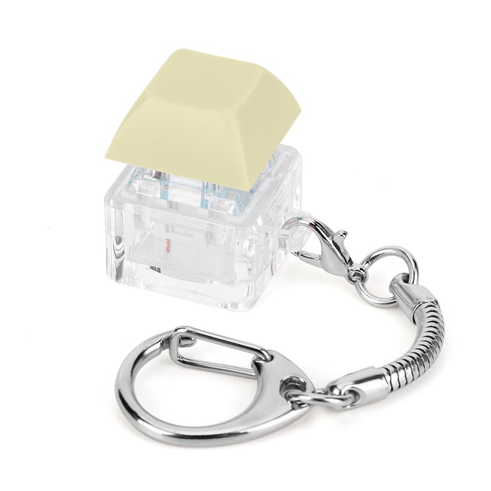 Keyboard Caps Toy Press Stress Relief Fidget Button Key Caps Fidget Keychain Keyboard Keychain Toys Finger Keyboard Key Toy