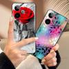 Чехол для Realme GT7 GT 7T RMX5061 Чехол с рисунком кошки Мягкий силиконовый чехол для телефона Для Realme GT 7T GT7 Pro RealmeGT 7 Pro Fundas Etui