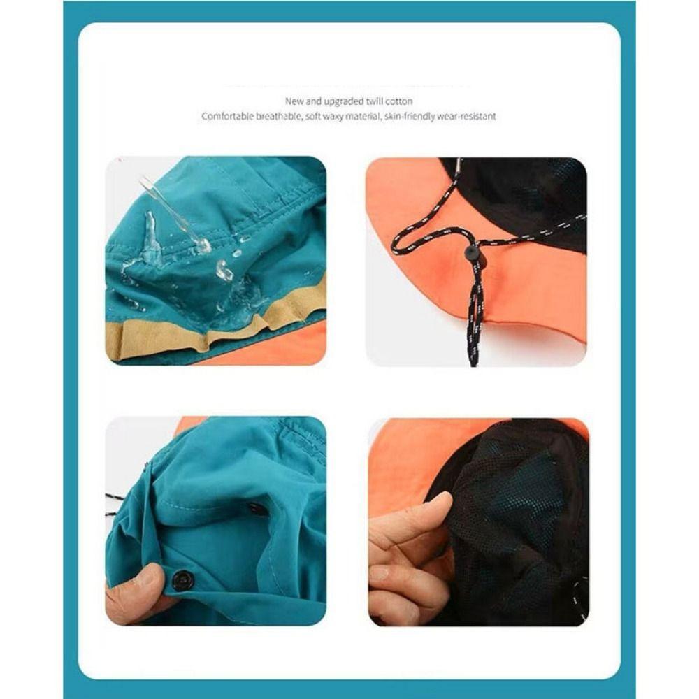 Козырек рыболовная шляпа быстросохнущая альпинистская шляпа-ведро для женщин