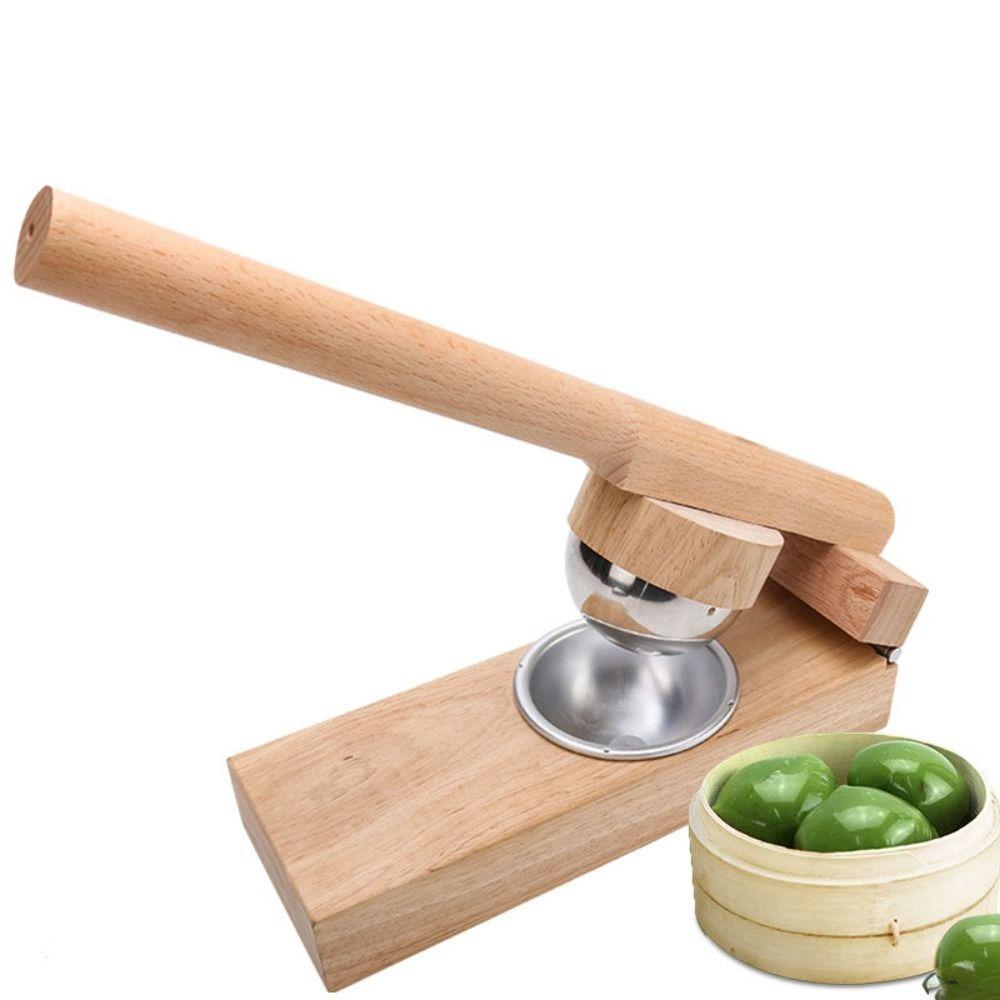 Hand Press Mochi Skin Maker Manual Dough Presser Kitchen Accessory Qingtuan Ball Mould  Dessert