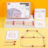 Материалы Монтессори DIY Пазлы Игрушки Доски Образовательная Игра Игрушка для Раннего Развития Для Детей Дошкольного Возраста Тренировка Мелкой Моторики Подарок