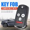 Замена брелока для ключа автомобиля с бесключевым доступом для Acura MDX/RDX 2007 2008 2009 2010 2011 2012 2013 FCC ID:N5F0602A1A Номер детали:35111-STX-316 4 Кнопки