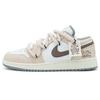 Кроссовки Air Jordan 1 Low Skateboard Женские Розовые Белые Коричневые 553560-053(Команда108-)