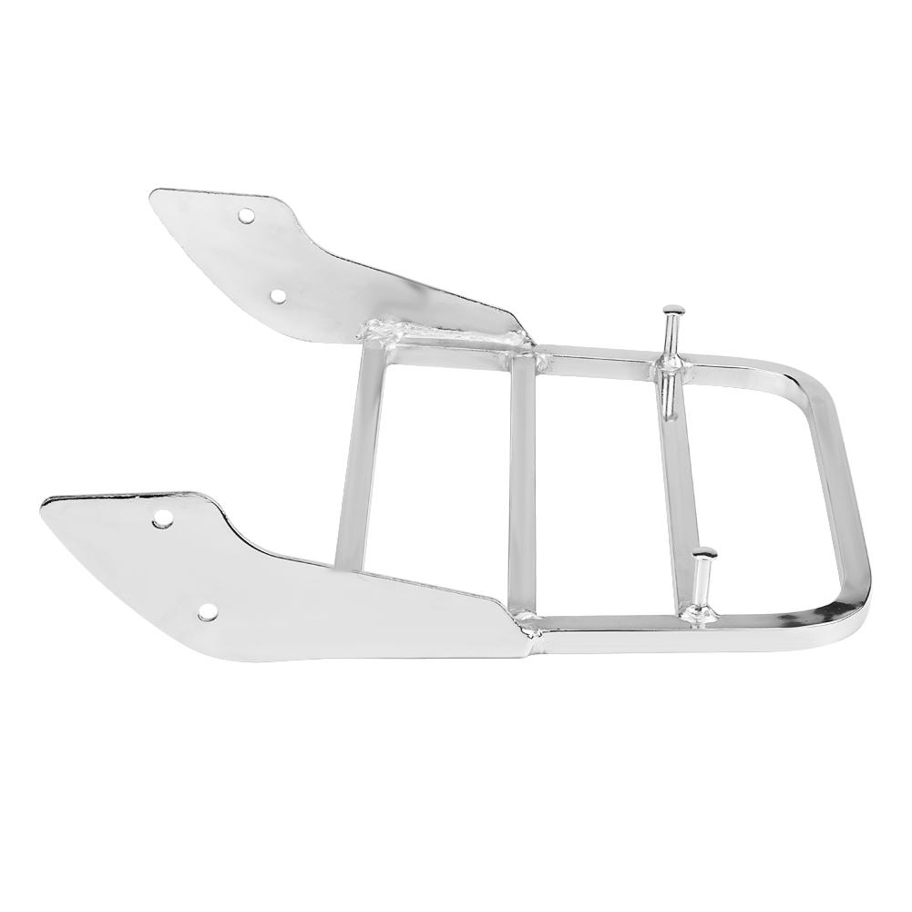 Motorcycle Rear Sissy Bar Luggage Rack for Honda Shadow VT750 C2 19972003 Chrome Silver