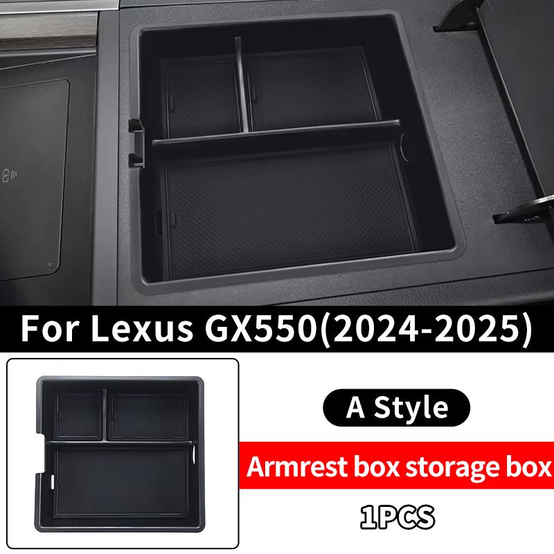 Для 2024 Lexus GX550 Аксессуары для обновления интерьера Консоль GX 550 Ящик-подлокотник Ящик для хранения Отсек Лоток