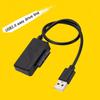 6P 7P CD DVD Rom SATA To USB 2.0 Converter Cable For PC Laptop Notebook Slimline Sata 13 Pin USB Adapter Optical Drive Line