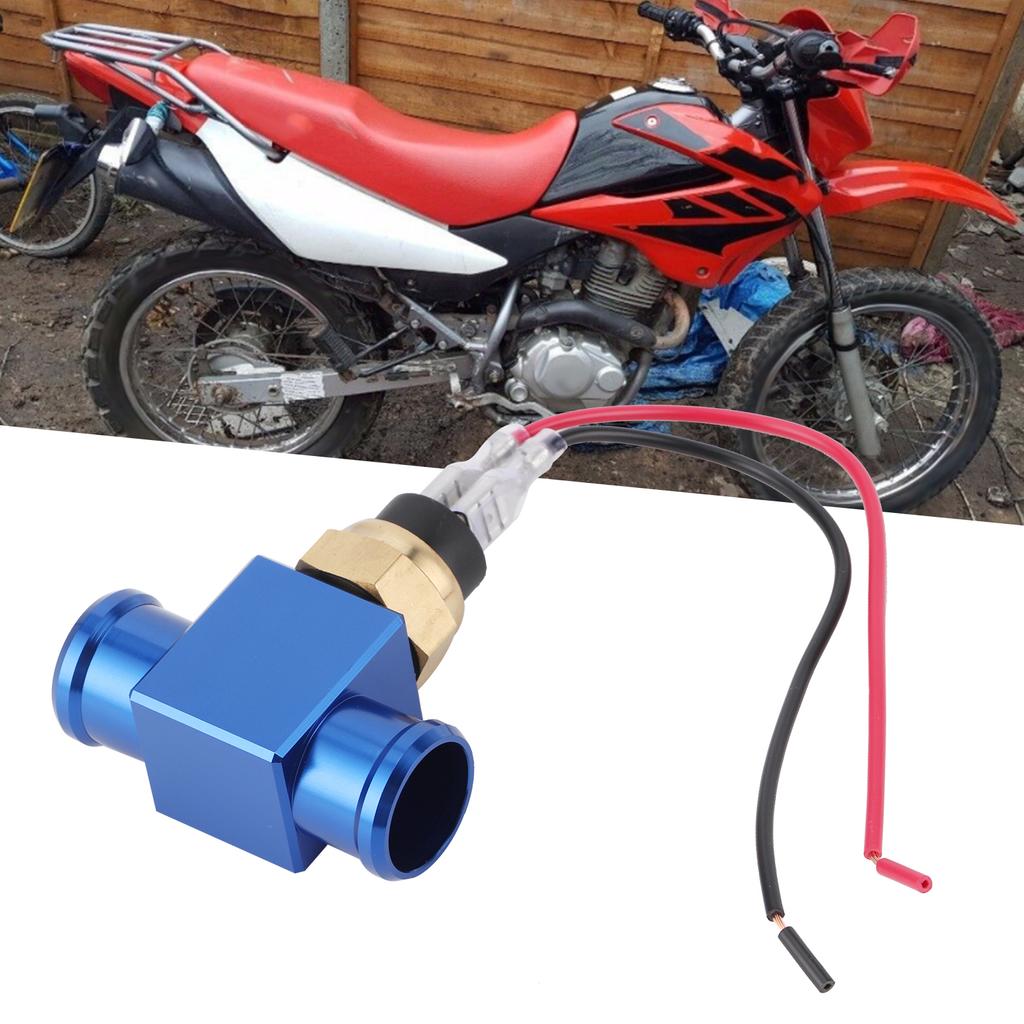 Thermostat Water Temperature Coolant Fan Temp Sensor for Motorcycle ATV Off Road Vehicle(Black )