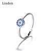 Классическое кольцо Lindon из медного сплава с цирконием, женские ювелирные изделия, свадебный подарок для вечеринки