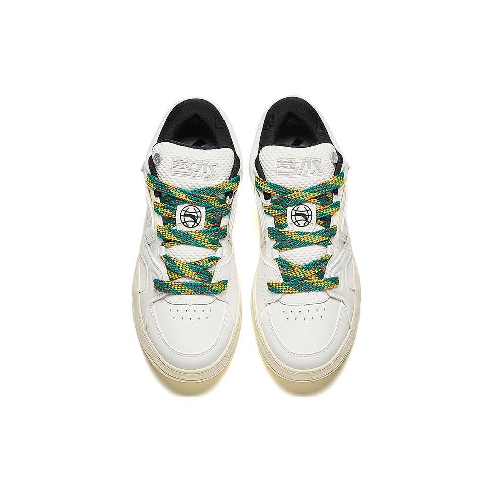 Anta Aojie Sports Прочные низкие кроссовки для скейтбординга Женские кроссовки Off-White Green 122348070-2