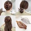Fashion Large Acrylic Clip Hairpin Summer Flat Hair Claw Clips New Duck Billed Hair Clips