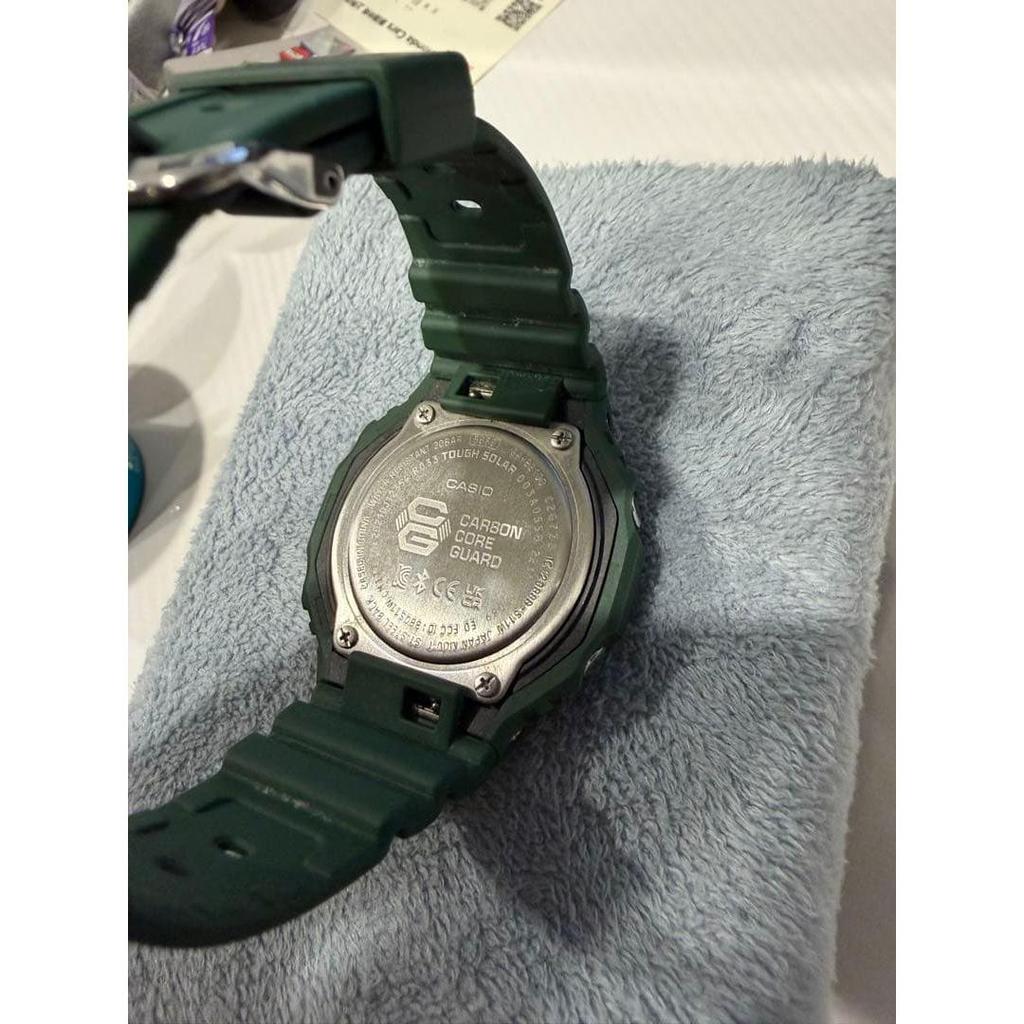 Б/у CASIO G-SHOCK GA-B2100-3AJF Зеленые Tough Solar