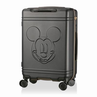 Чемодан Жесткий На молнии Оснащен GripMaster DISNEY MICKEY Дисней Микки 50л Лицо Микки Мауса Черный HAP2212-55 3.7кг DN1.