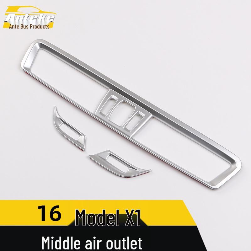 16 X1 Center Console Air Outlet Decorative Frame and Dashboard Patch