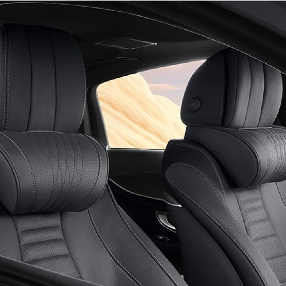 Adjustable Car Headrest Foam Car Neck Pillow Luxury Car Lumbar Cushion Universal