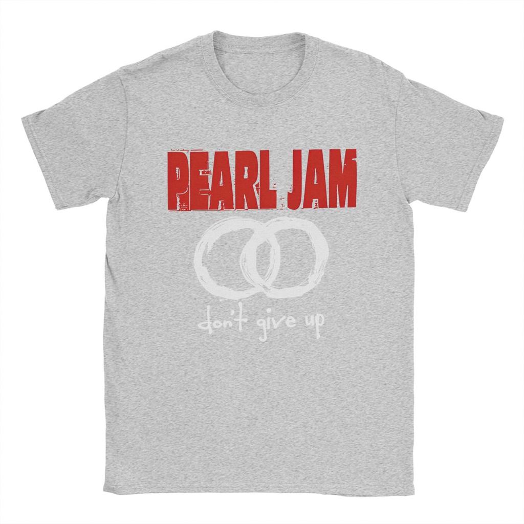 Футболки Fashion Pearls Jam Tour Album для мужчин и женщин, хлопковая футболка, одежда для взрослых