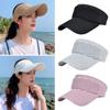 Summer Breathable Elastic Sports Visors Sun Hat Baseball Cap Empty Top Hat