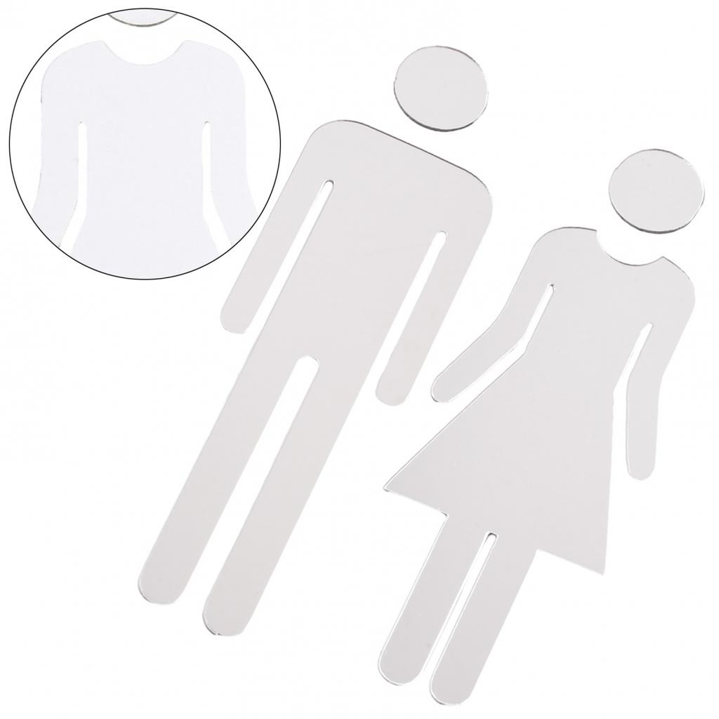 Декали Наклейка Указатель Табличка Замена Туалет