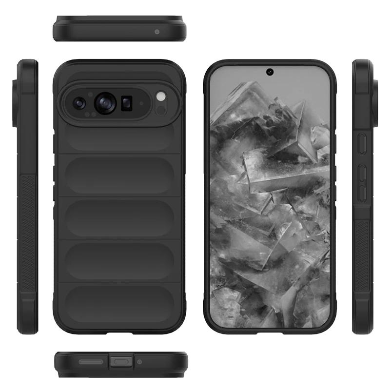 Чехол для Google Pixel 9 Pro XL, задняя крышка, мягкий силиконовый чехол, противоударный, защита от падений, чехлы для телефонов Funda Coque