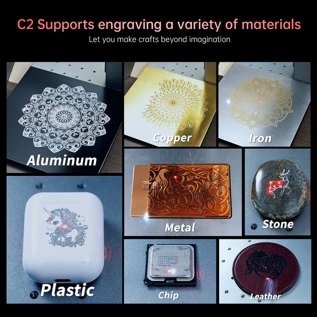 MR.CARVE C2 20 Вт волоконный лазерный гравер ручной маркер логотипа с автоматической фокусировкой и точностью 0,001 мм