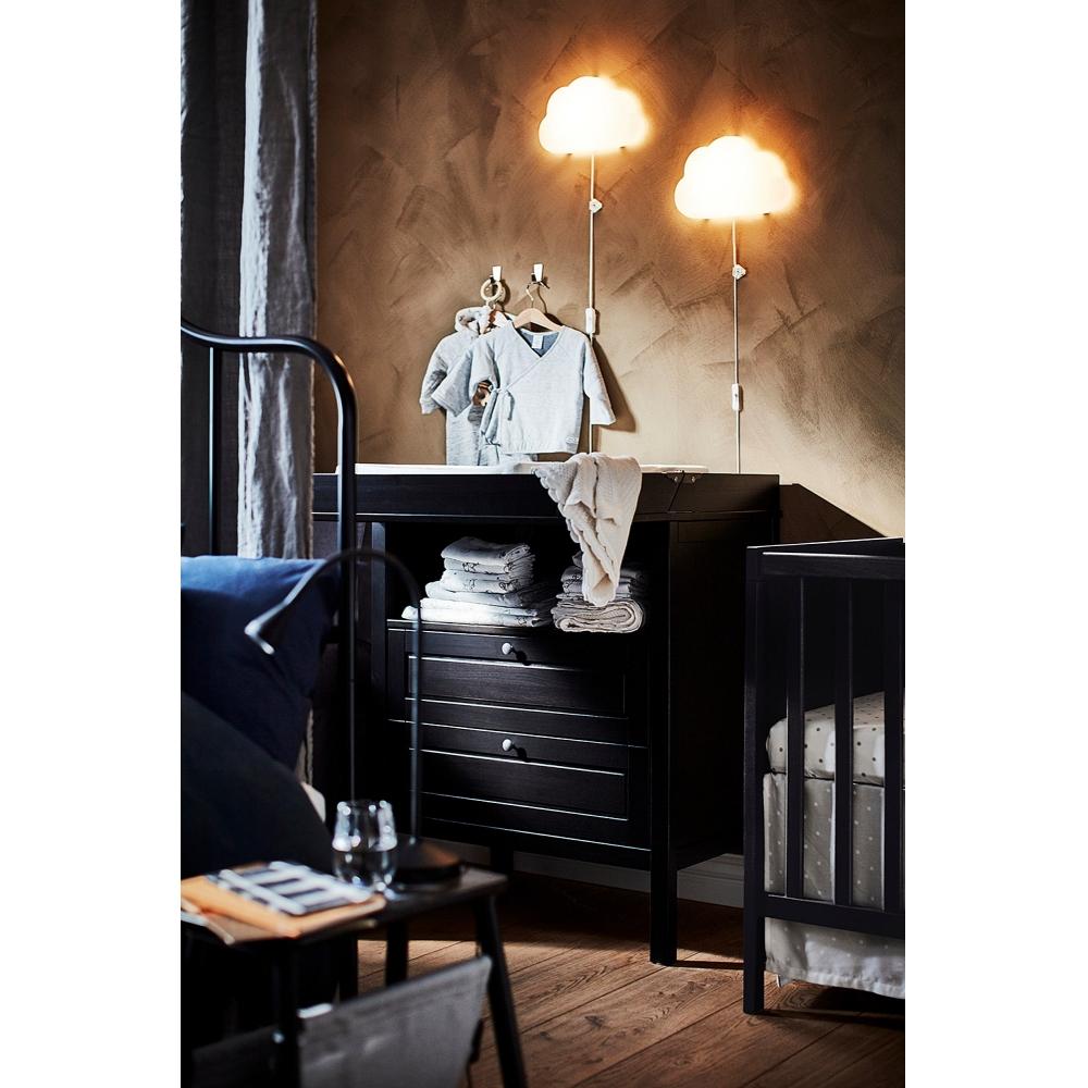 IKEA UPPLYST Светодиодный настенный светильник облако белый