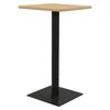 VidaXL Bistro Table Oak Color 70x70x107 Cm 321928