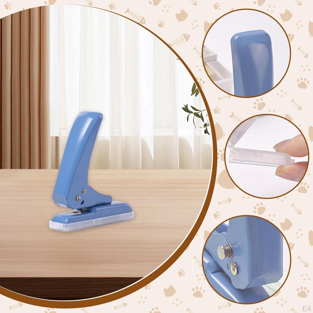 Одиночный дырокол, вместимость 40 листов, сверхмощный, с экономией труда, ручной дырокол для карточек, искусства