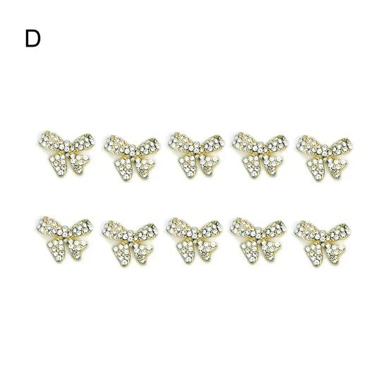 Изысканное украшение для ногтей, глянцевый аксессуар для ногтей, маникюр своими руками