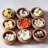 1Pc Mini Simulation Chinese Tradition Steamed Food Resin Miniature Steamed Stuffed Bun Dumplings Food Micro Landscape Decoration